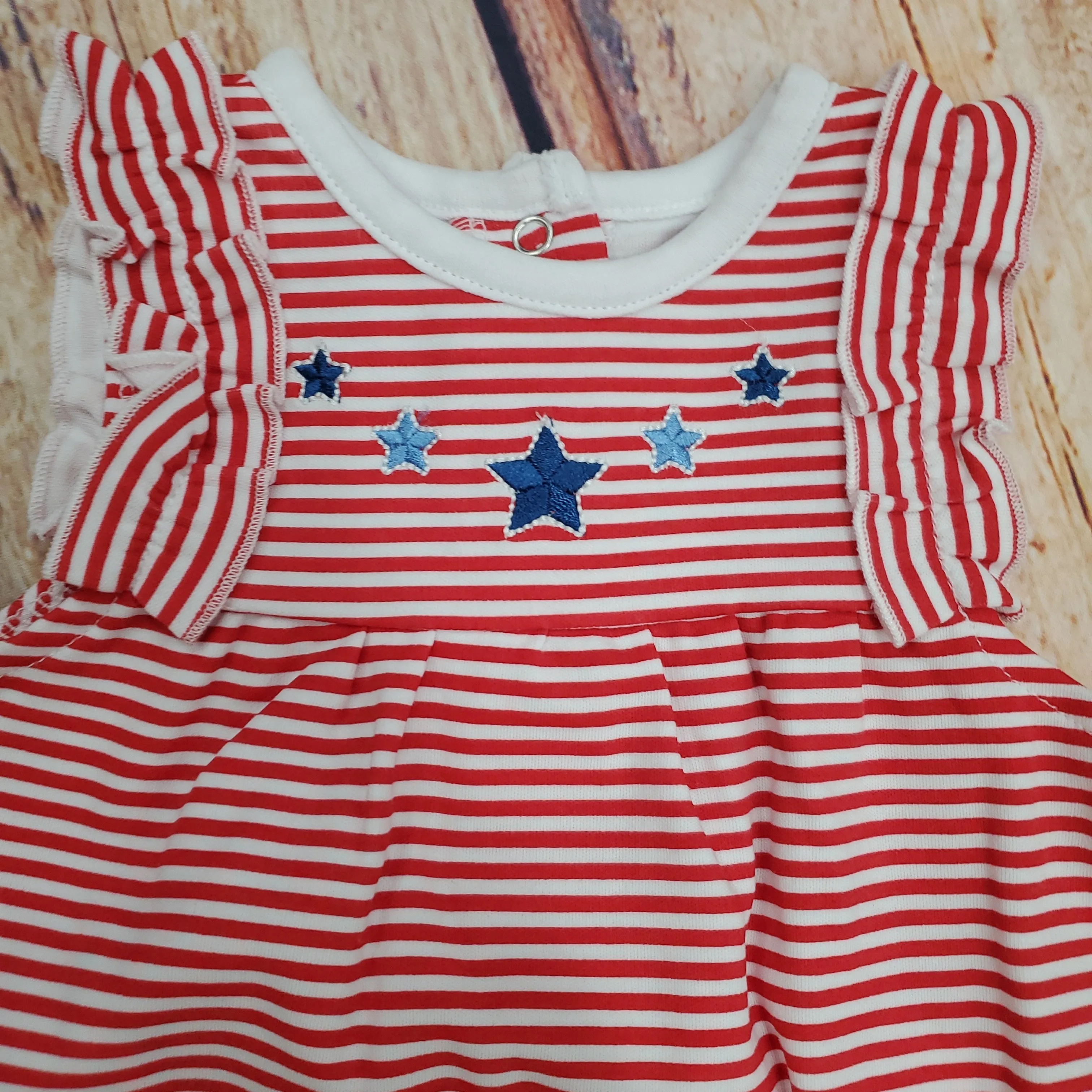 Little Me Americana 2Pk Rompers