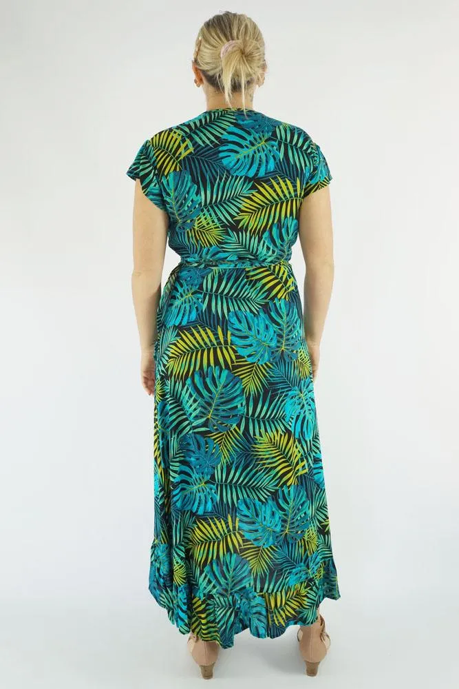 Long Wrap Dress "Congo"