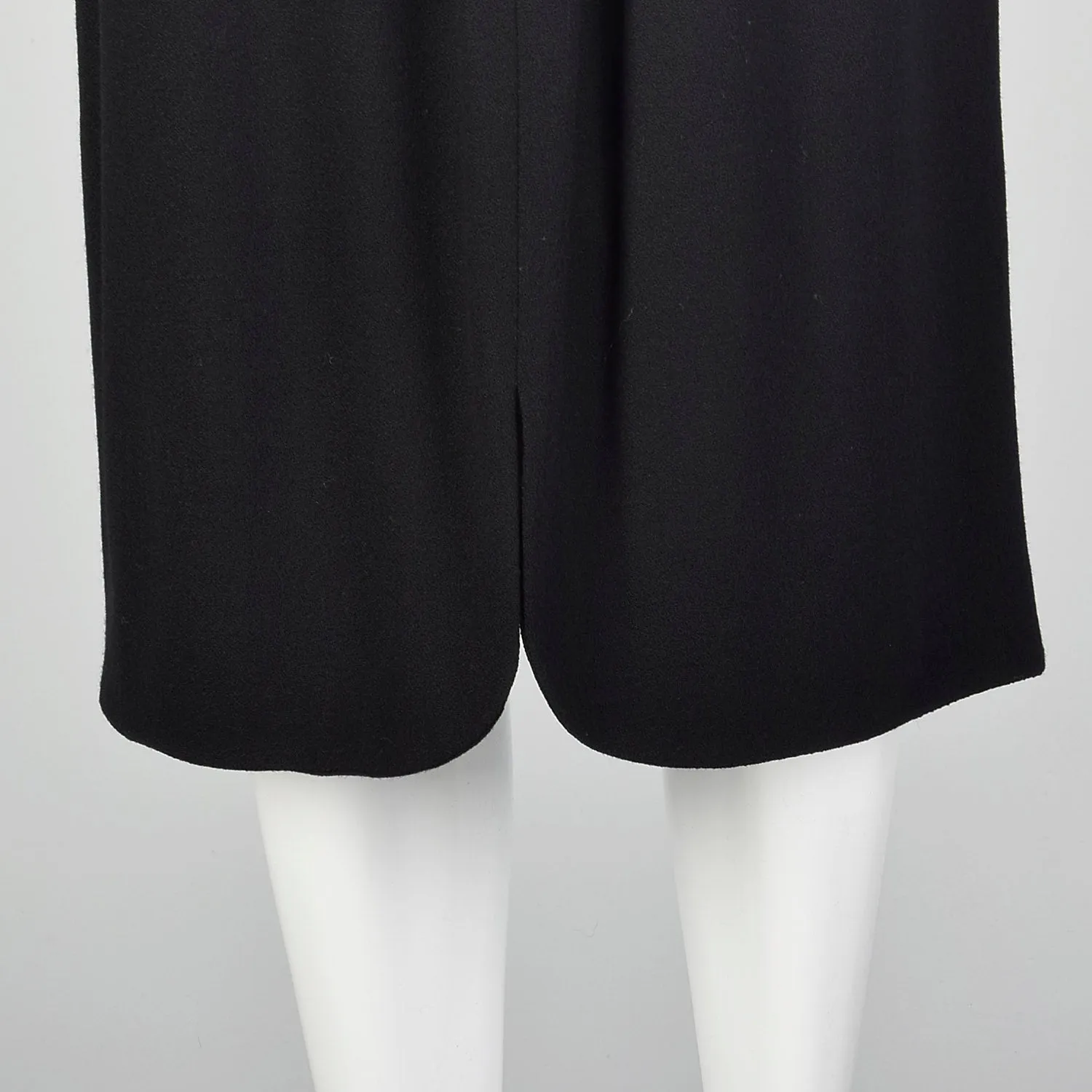 Medium 1980s Black Pencil Skirt