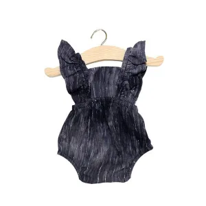 Minikane Paola Reina Baby Doll Romper LOU – Blue & Strass