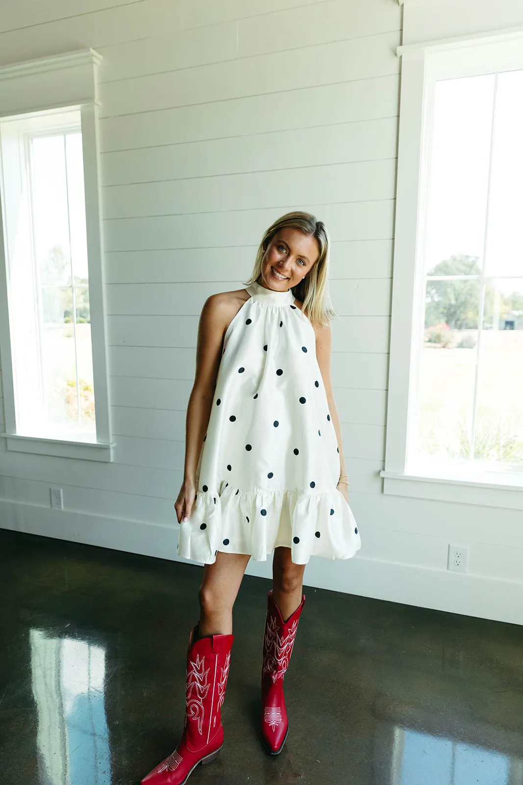 Miriam Mini Dress - Cream