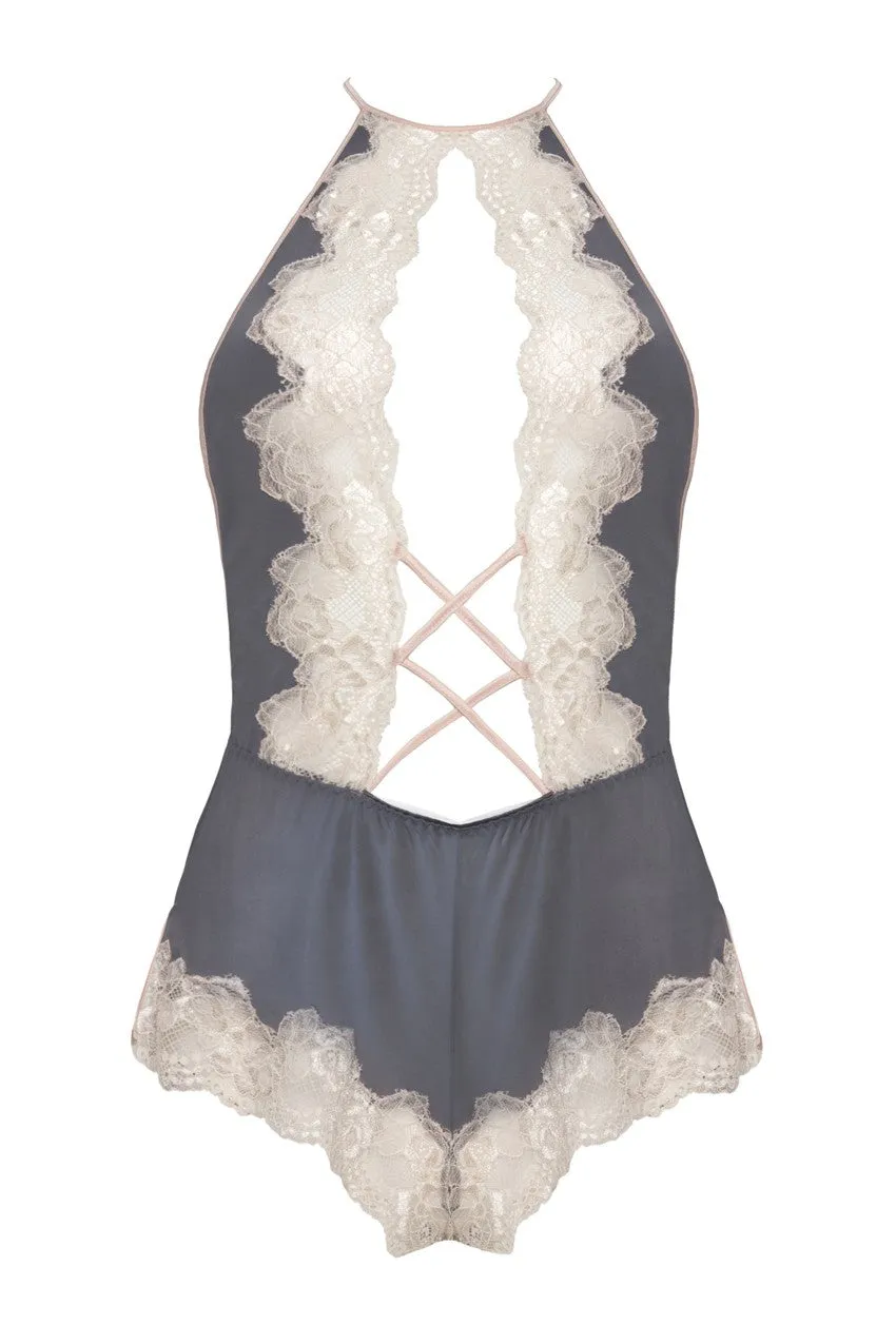 Nathalia Lace Romper