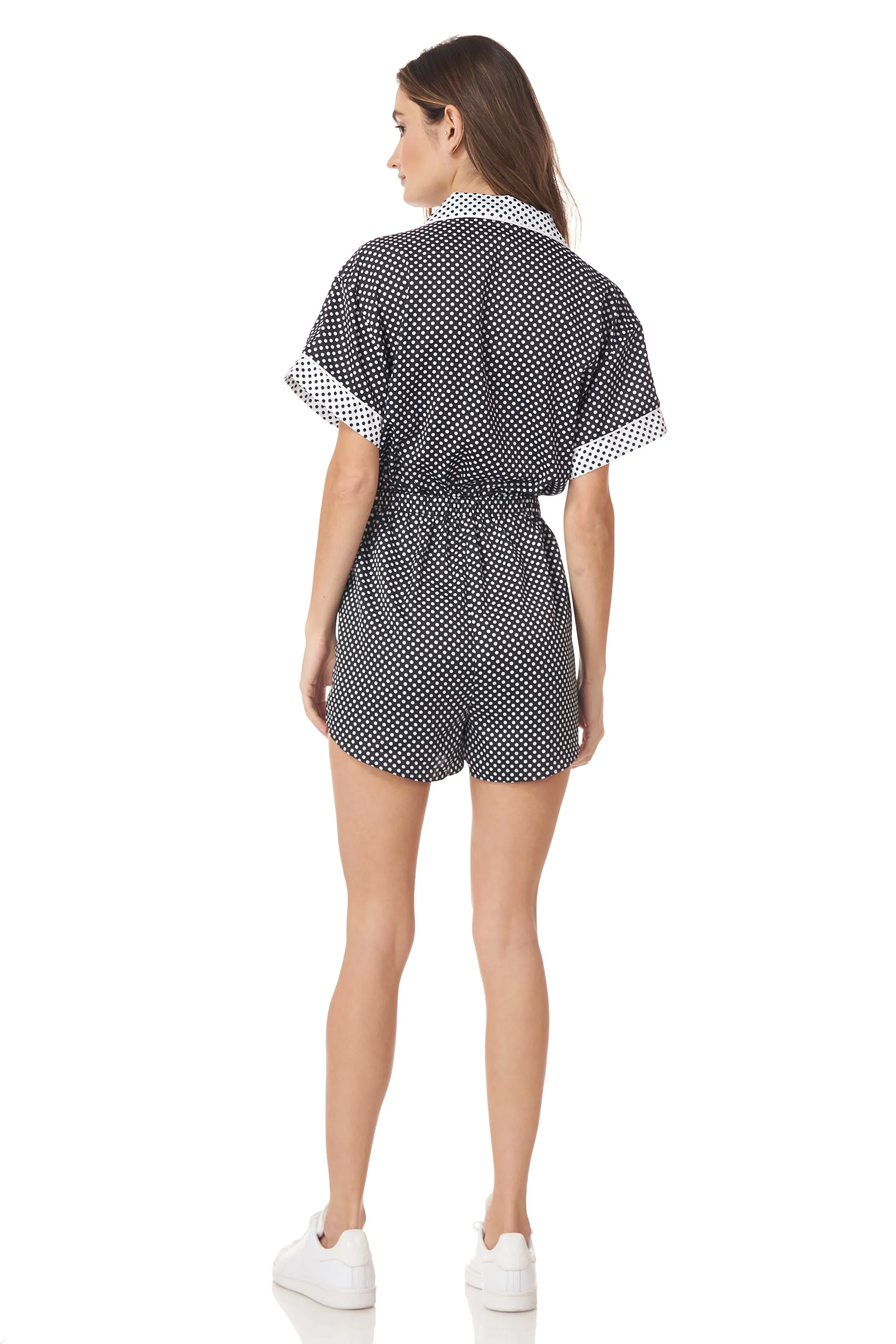 Nevaeh Romper Polka Dot