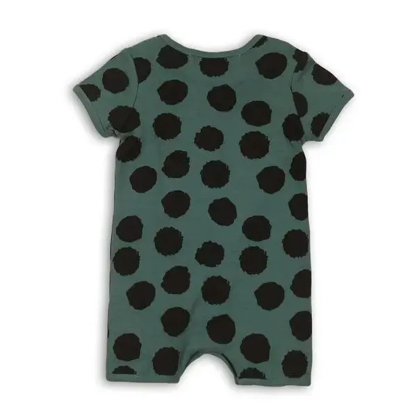 Oliver Polka Dots Organic Romper