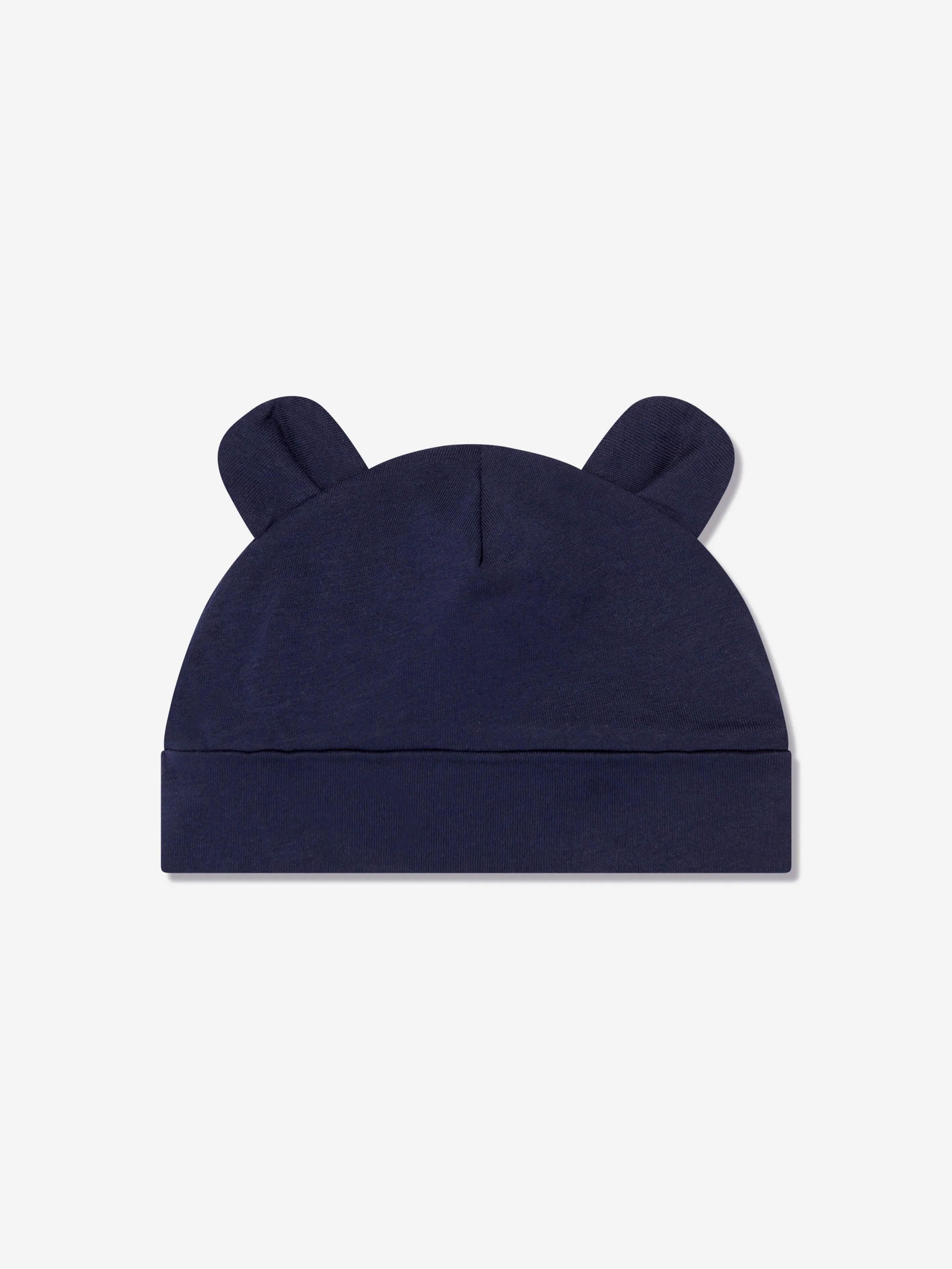 Palm Angels Baby Boys Logo Teddy Bear Beanie in Navy