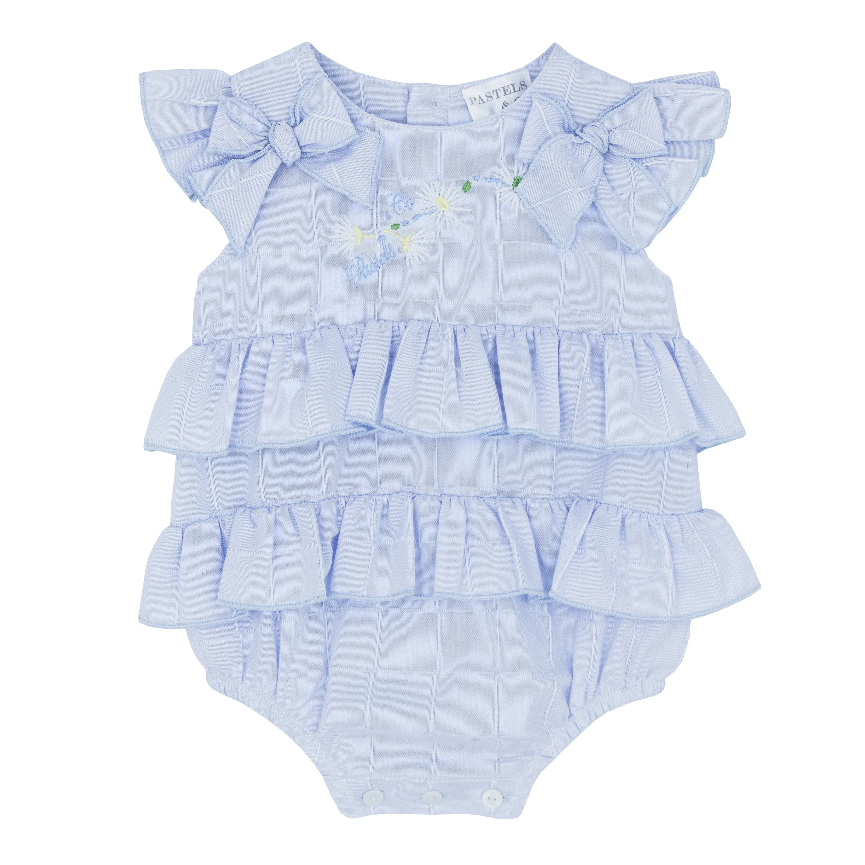 Pastels & Co P106B Callie - Blue Short Romper