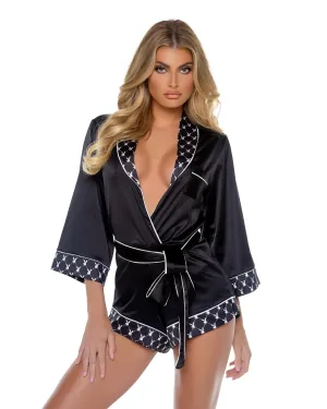 PBLI151 - Playboy Bunny Smoke Lounge Romper