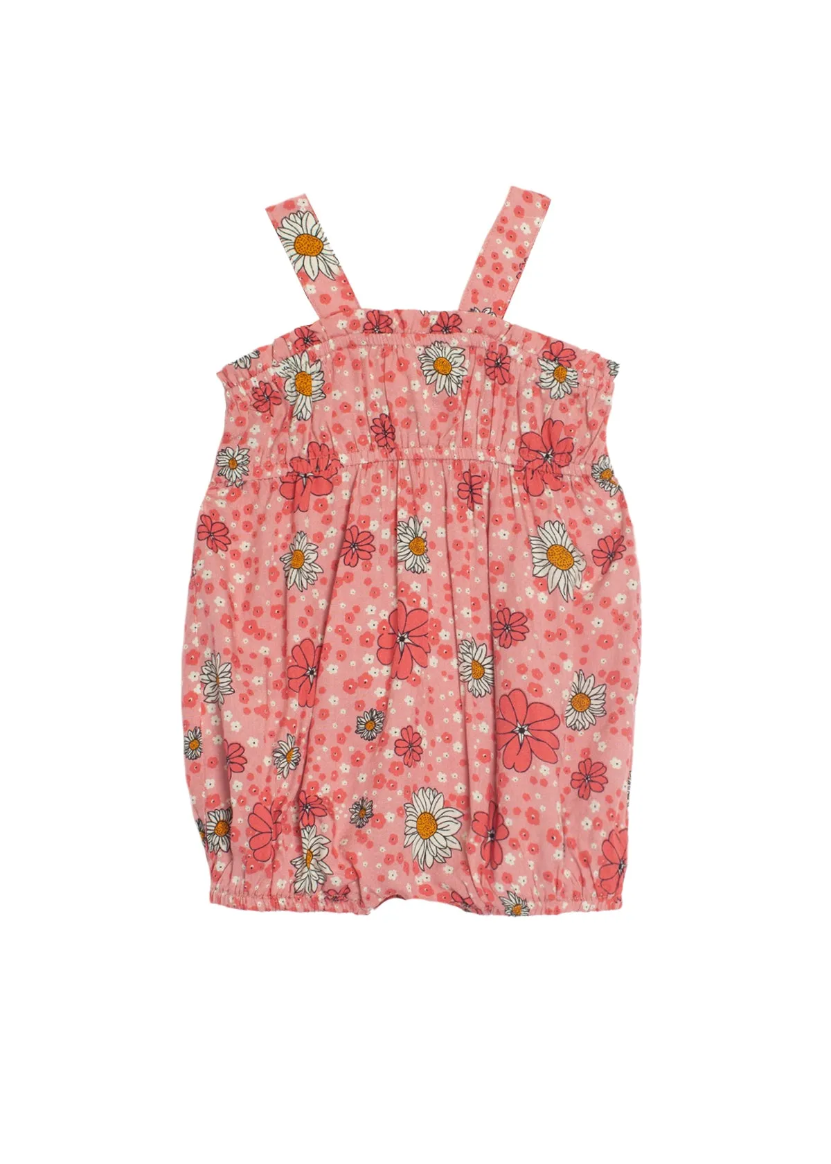 Pink Power Red Baby Romper