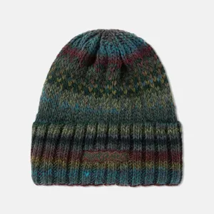 Polar Skate Co. - Multi Beanie - Blue / Wine / Green