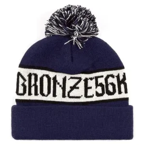 Poof ball beanie - Navy