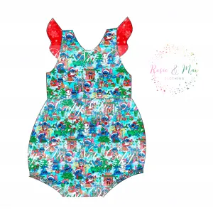 PREORDER - 626 Christmas - Bubble Romper