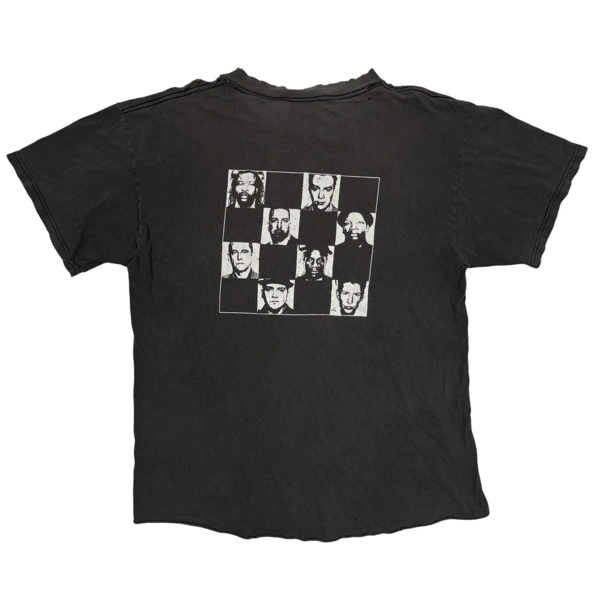 Rare Thrashed 'The Specials' Faces Band Tee