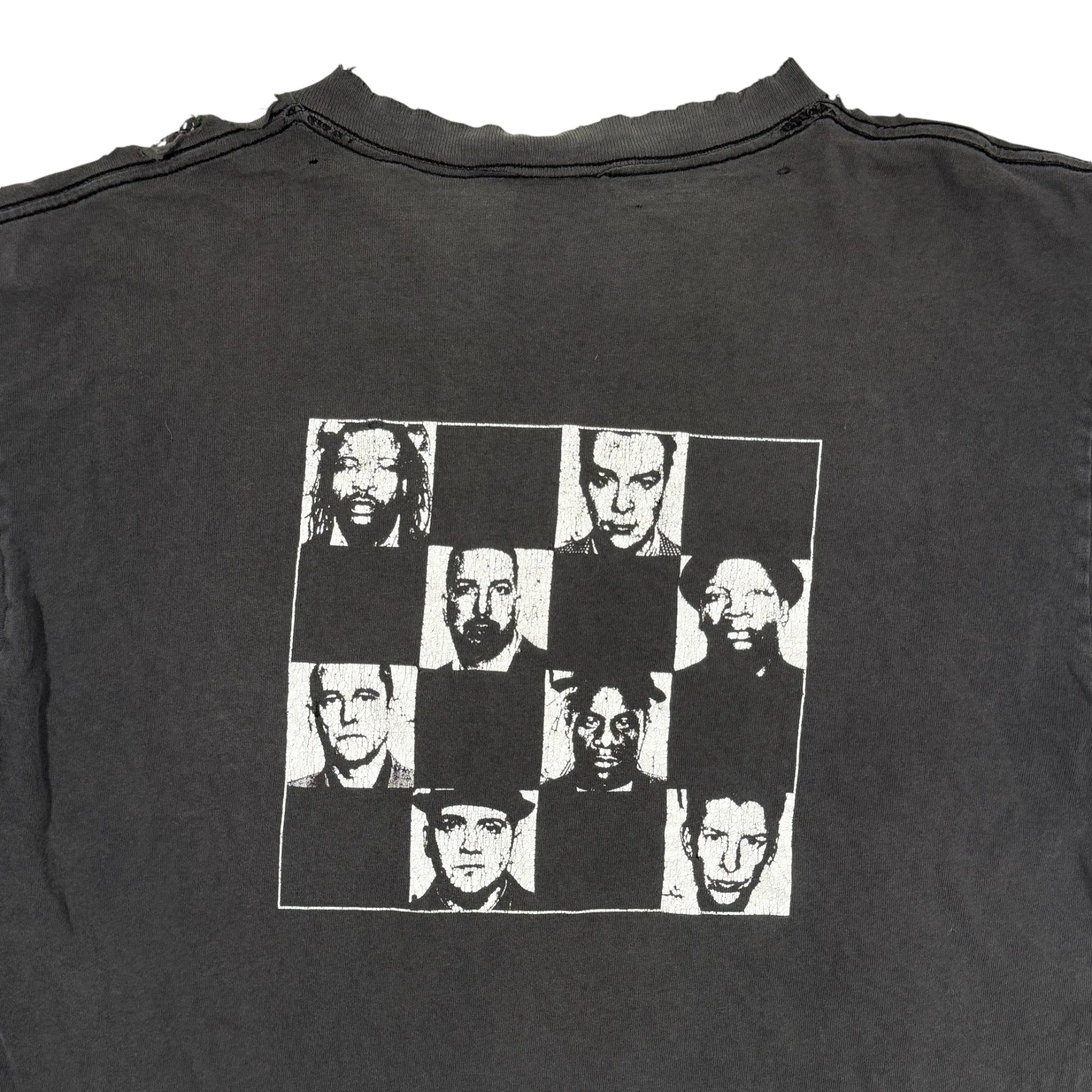 Rare Thrashed 'The Specials' Faces Band Tee