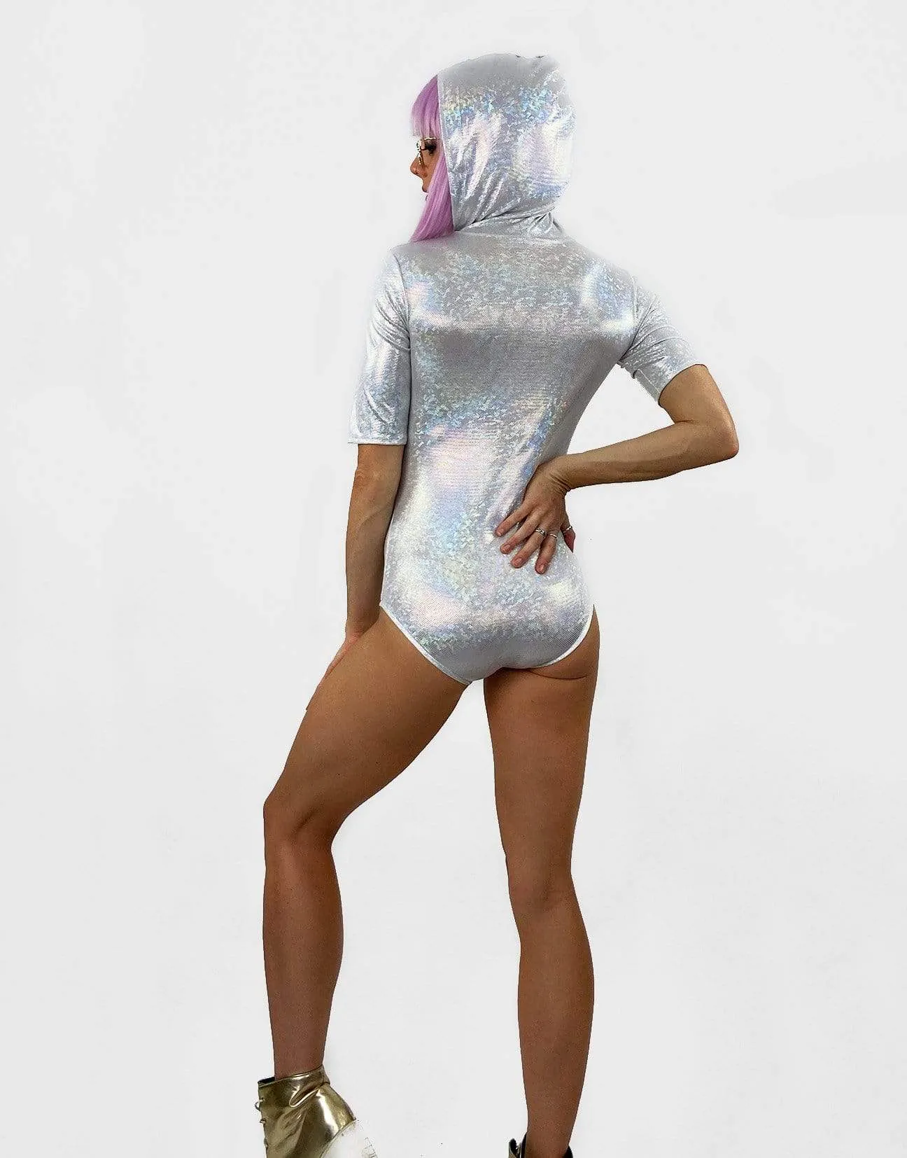 Rave Romper in Opalescent