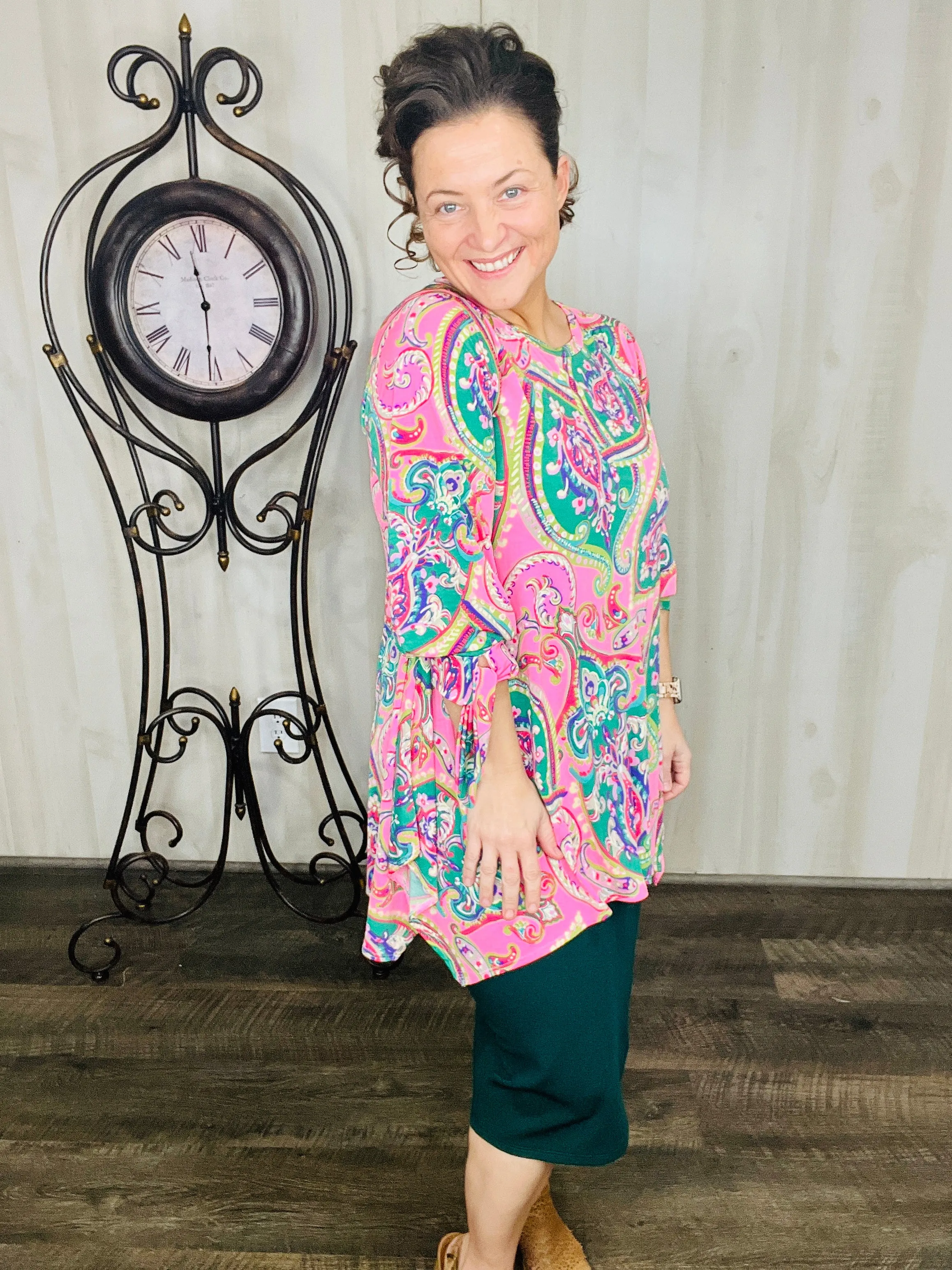 Rebekah Paisley Tunic