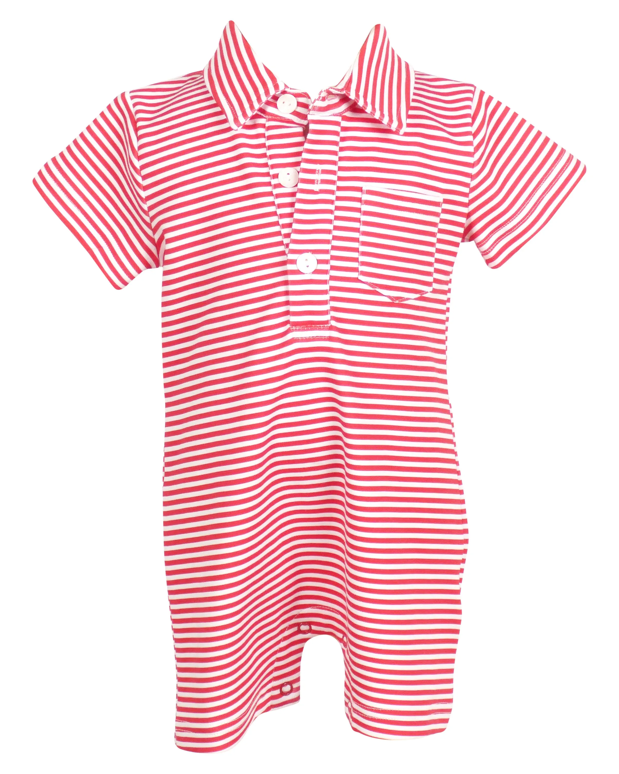 Rhett Romper - Red