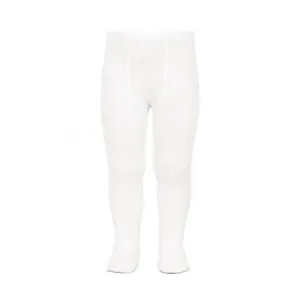 Ribbed Tights White