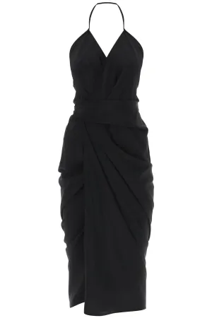 Rick Owens Midi Wrap Dress