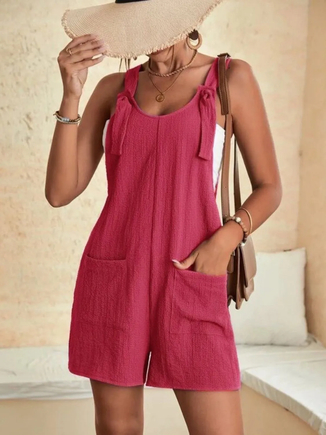 Scoop Neck Romper