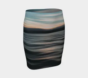 Sea Ripples Photo Skirt