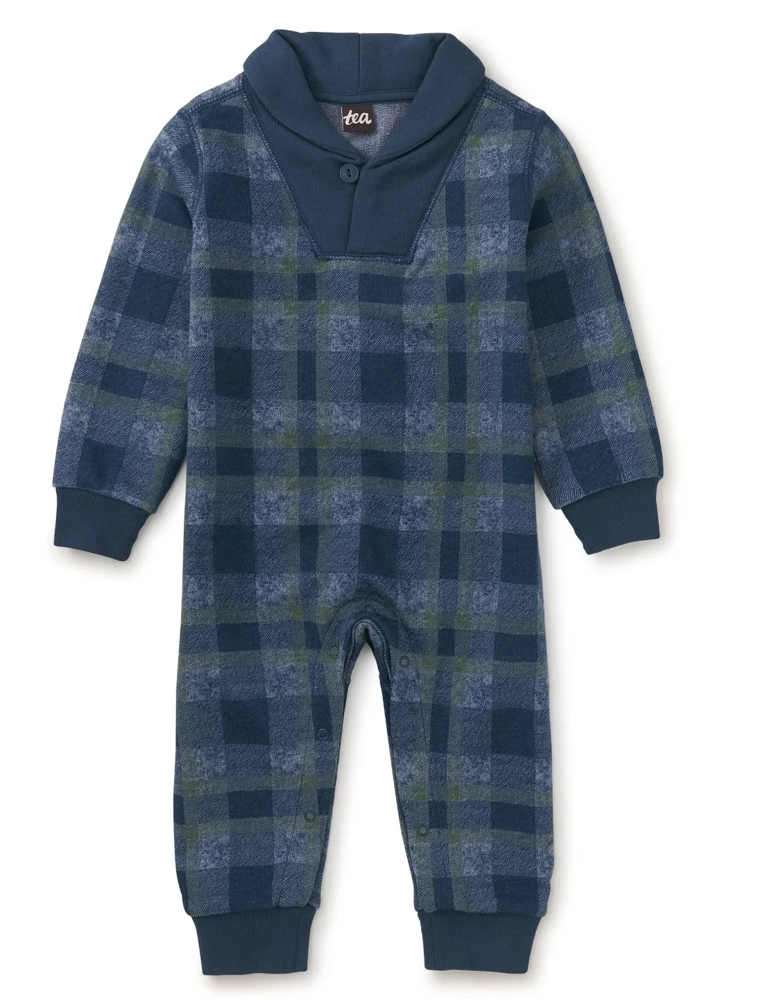 Shawl Collar Baby Romper