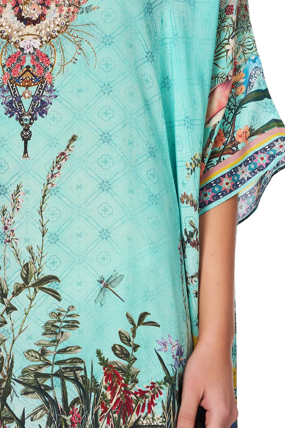 SHORT ROUND NECK KAFTAN MILLAS BACKYARD