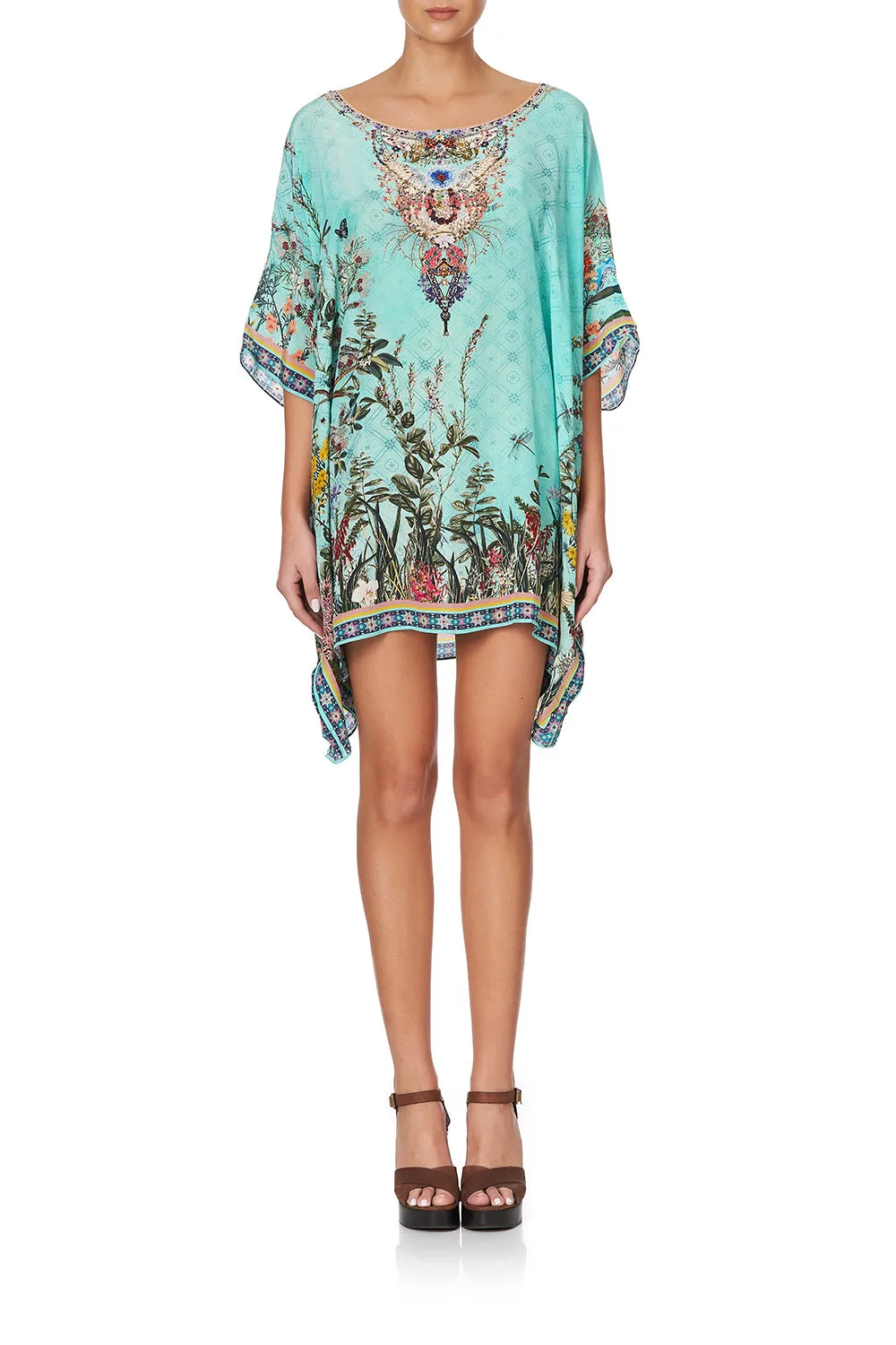 SHORT ROUND NECK KAFTAN MILLAS BACKYARD