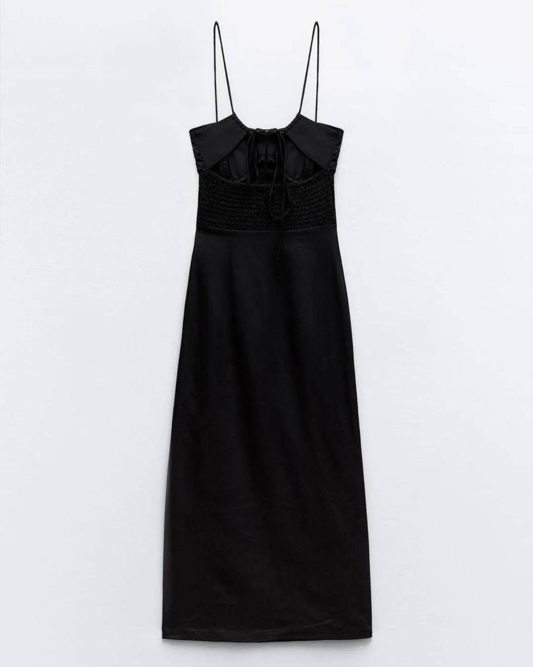 SLIT DRESS - 100% COTTON