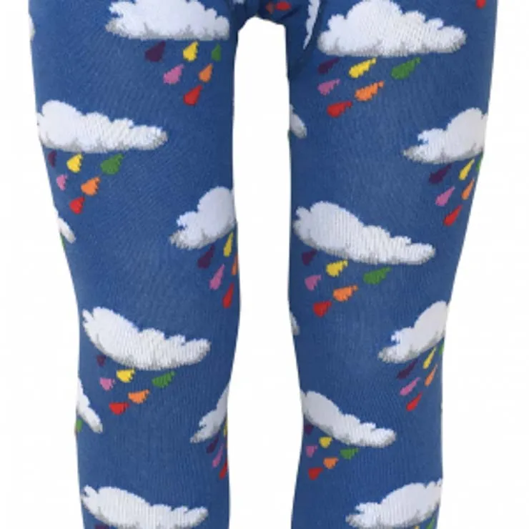 Slugs & Snails Tights - Drop (blue)