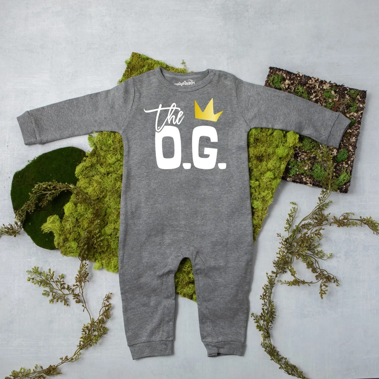 The OG Hip Hop Long Sleeved 1st Birthday Romper