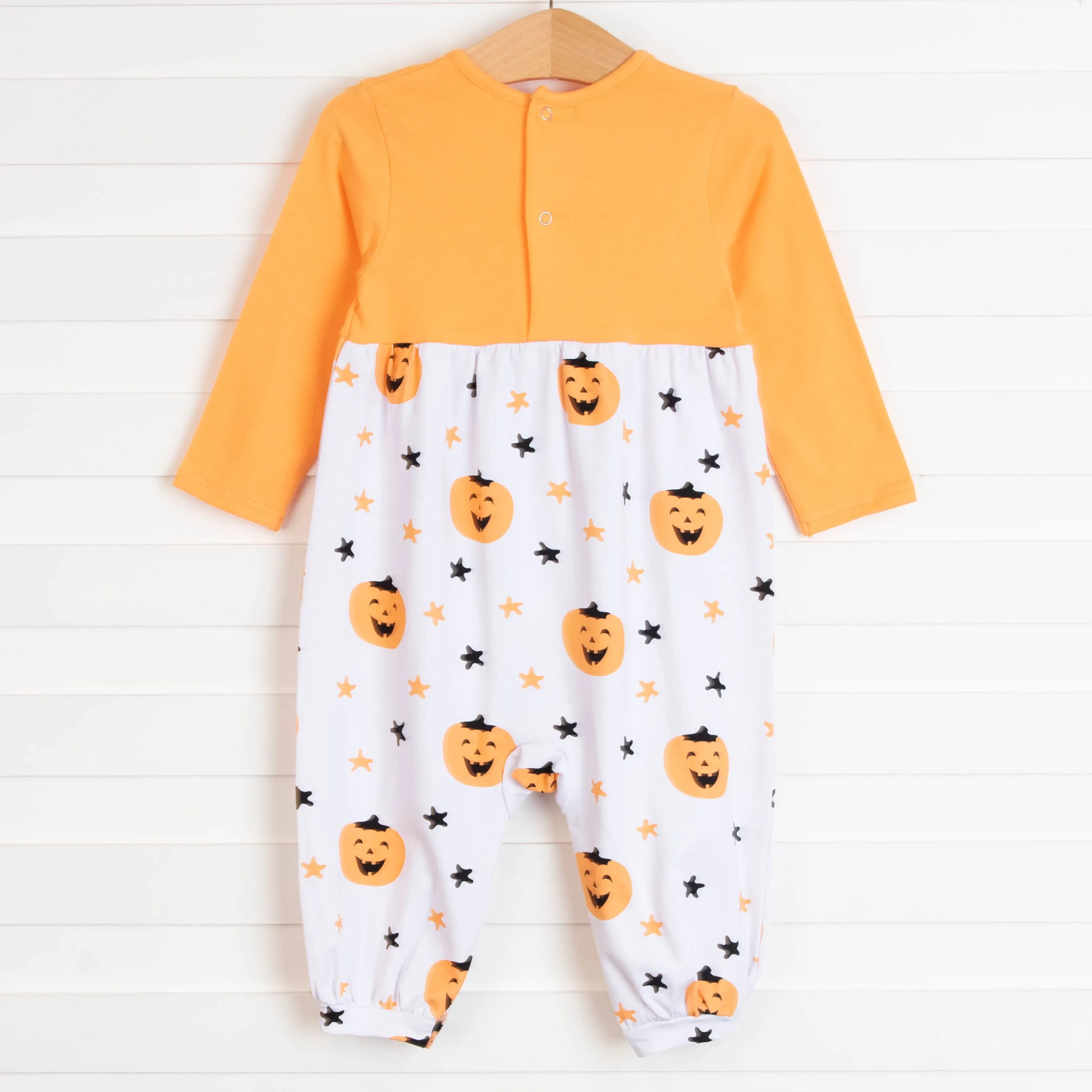 Too Sweet to Spook Romper, Orange