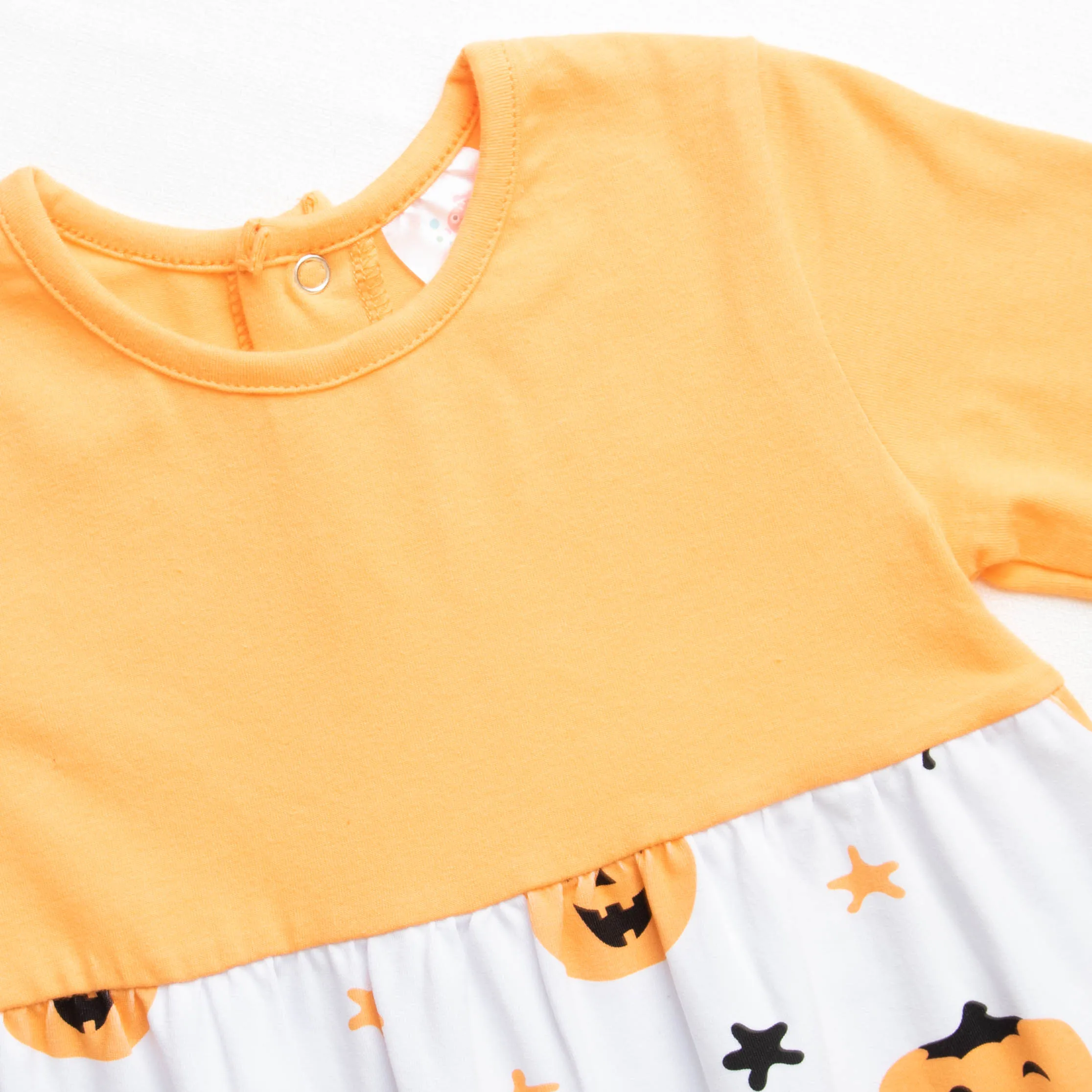 Too Sweet to Spook Romper, Orange