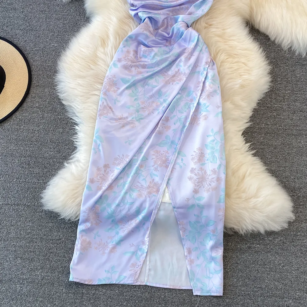 Vintage Floral Slip Dress