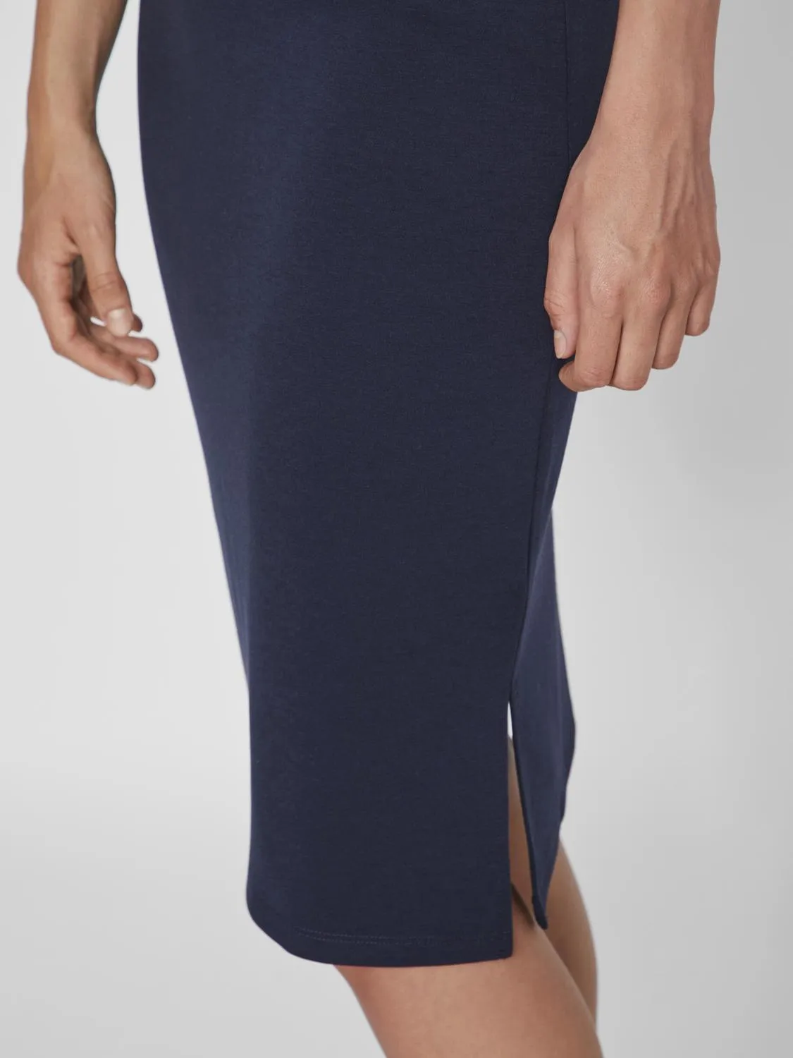 VISIFFI Midi Skirt - Navy Blazer