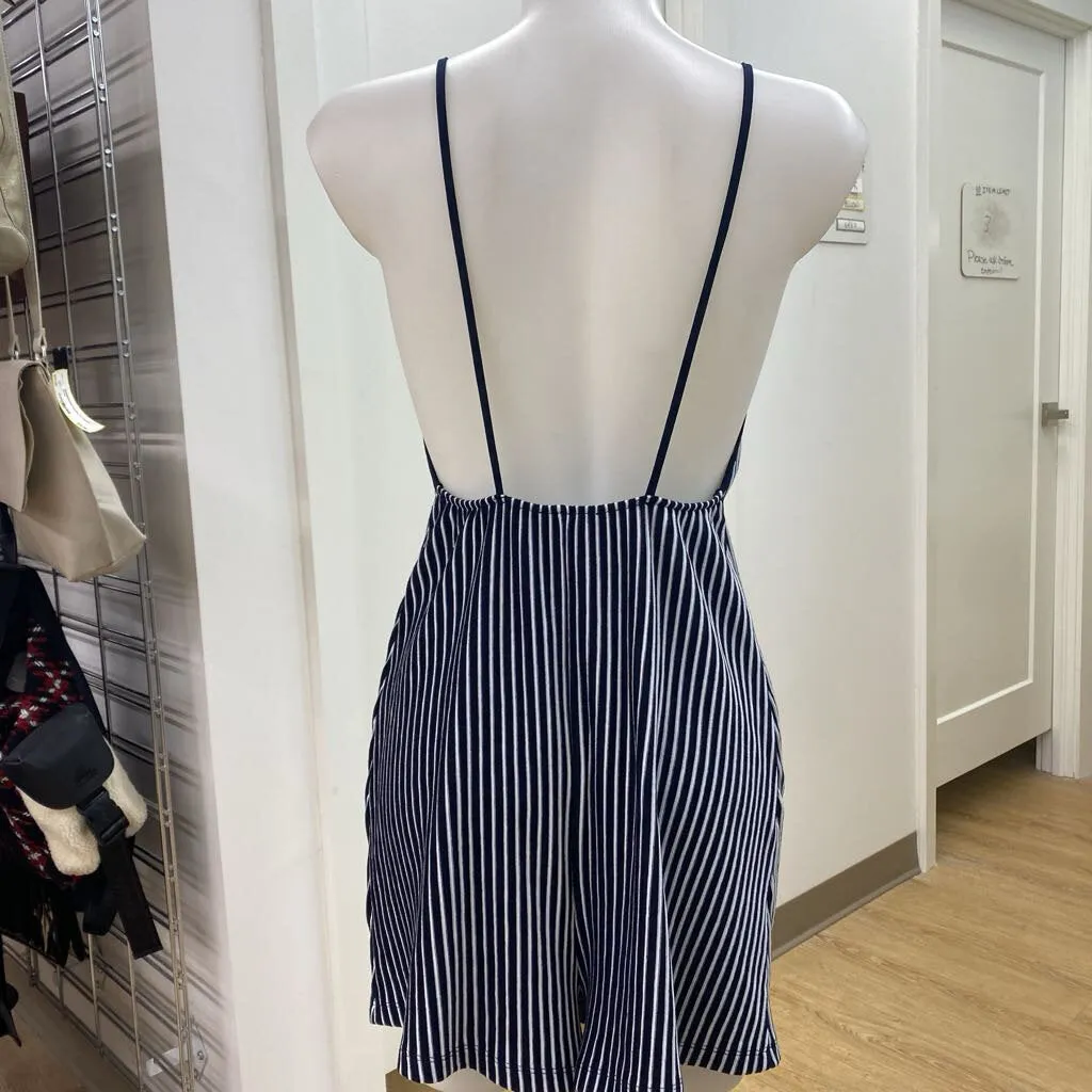 Zara striped romper S